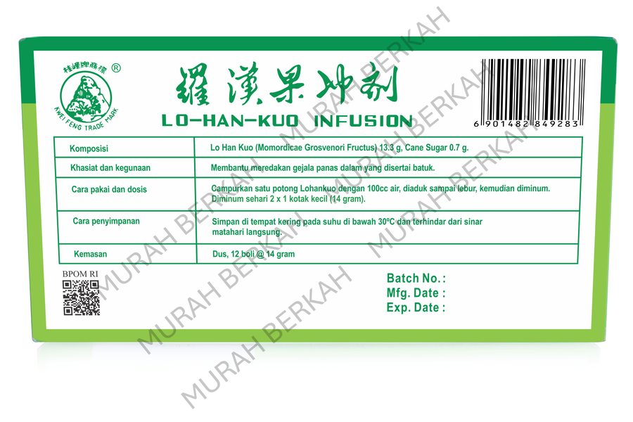 LO HAN KUO INFUSION 12's