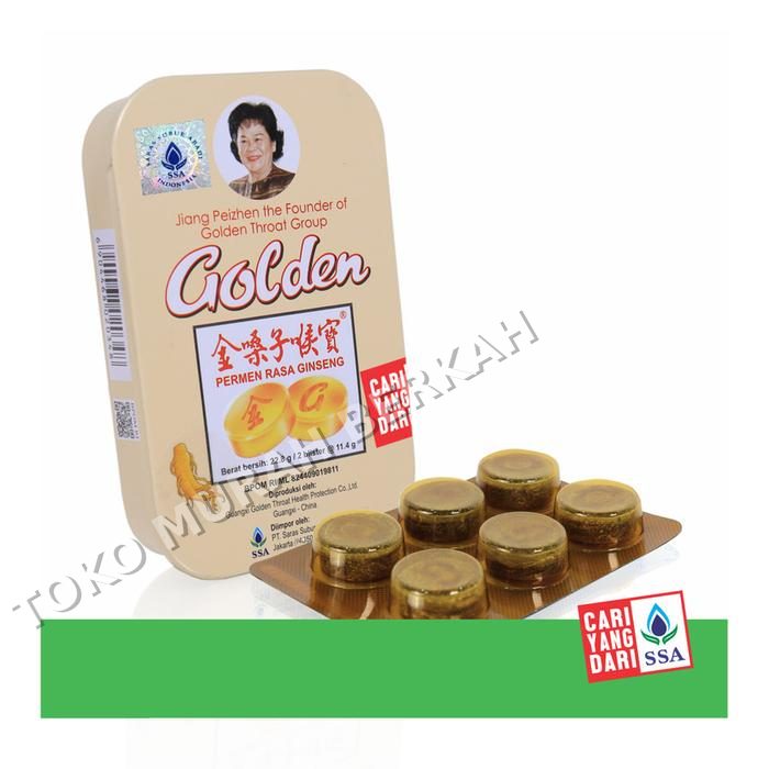 GOLDEN PERMEN RASA GINSENG 12's