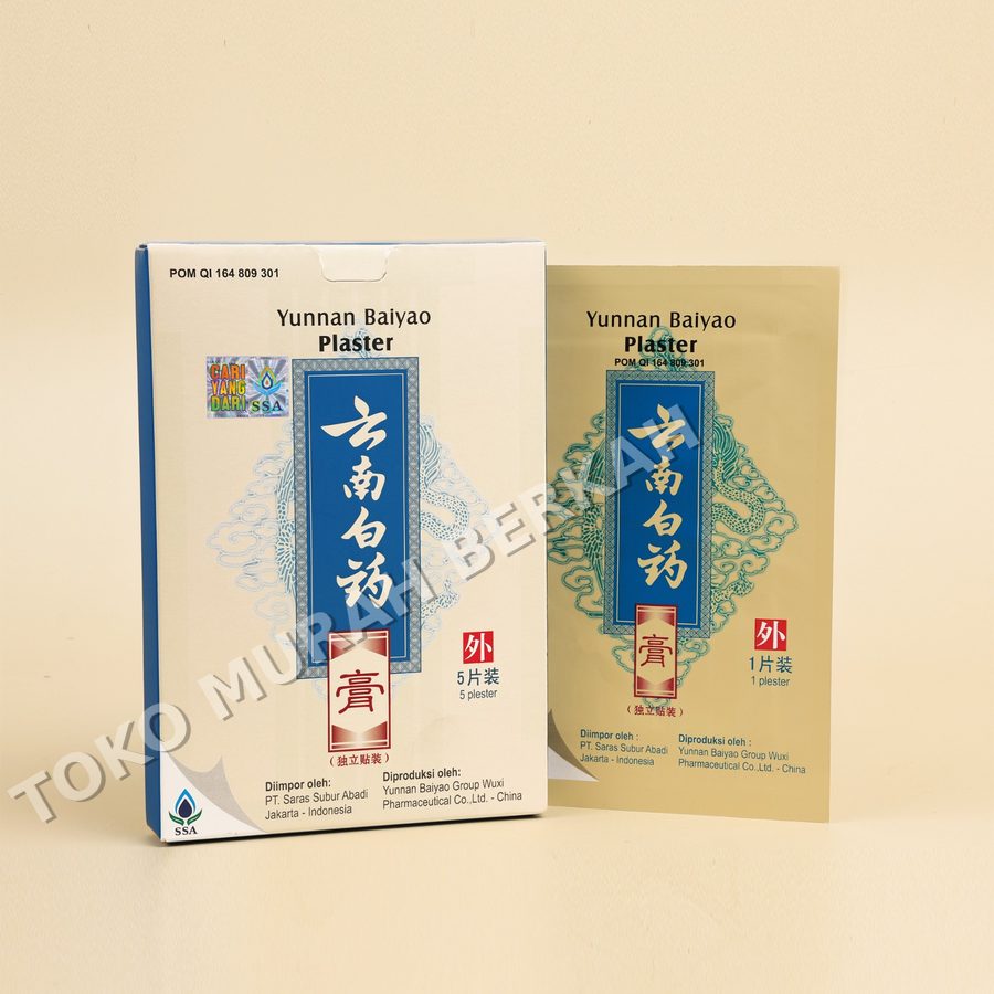 YUNNAN BAIYAO PLASTER 5's